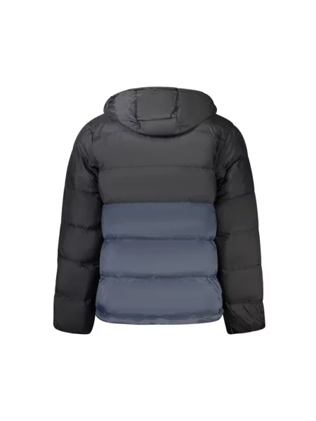 Kurtka jeansowa Calvin Klein Jeans z kapturem czarna