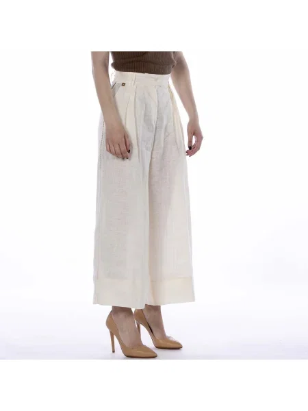 Decupat pantaloni Manila Grace bej