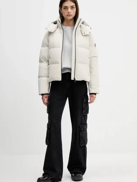MOOSE KNUCKLES kurtka puchowa zimowa beżowy