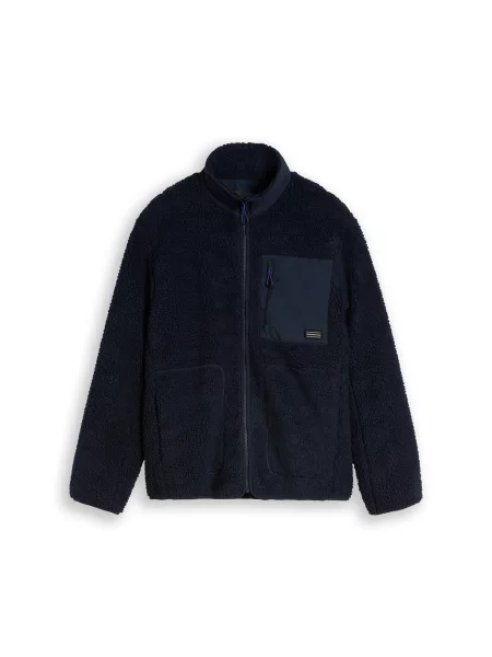 TOM TAILOR DENIM Geacă de primăvară-toamnă noapte albastru