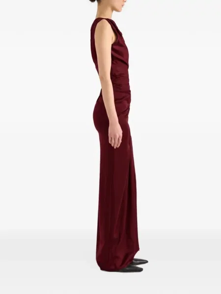 Rochie Proenza Schouler din satin roșu