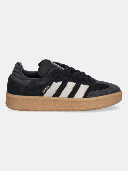 Кожаные кроссовки Adidas Originals черные