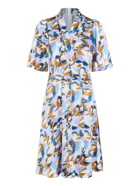 InWear Rochie SendraIW albastru deschis / maro alb