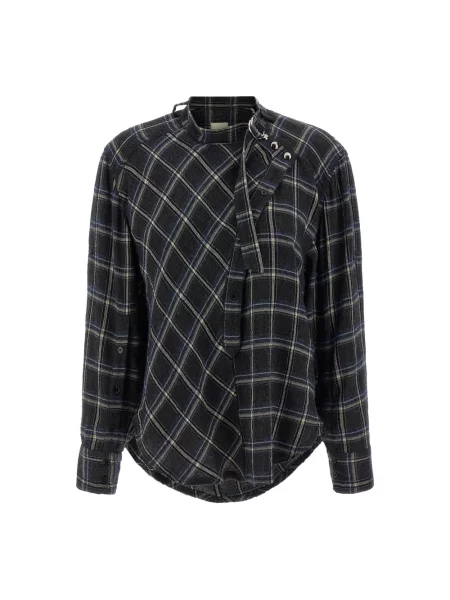 Bluzka Isabel Marant wełniana niebieska