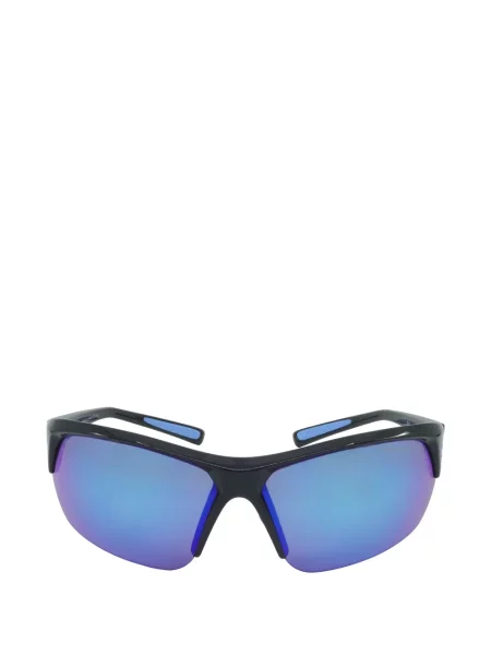 Ochelari de soare Nike de catifea cu autograf retro alb