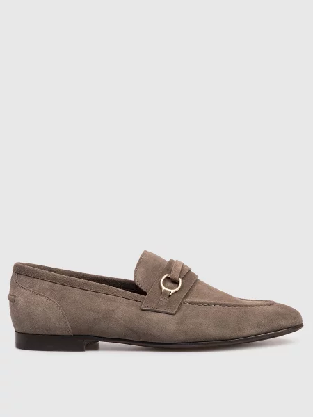 Замшеві лофери Brunello Cucinelli коричневі