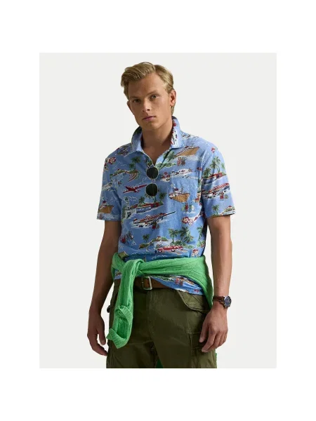 Polo Ralph Lauren Pólóing Standard Fit kék