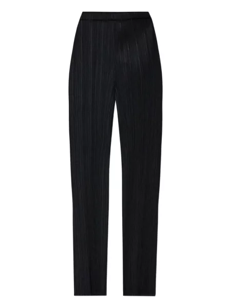 Pantaloni Pleats Please Issey Miyake plisate negru