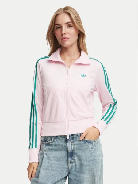 Adidas Hanorac Firebird Classic deschis roz