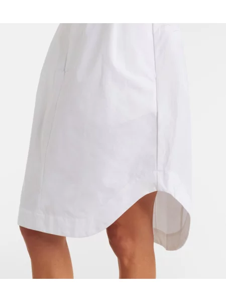 Fustă Victoria Beckham alb