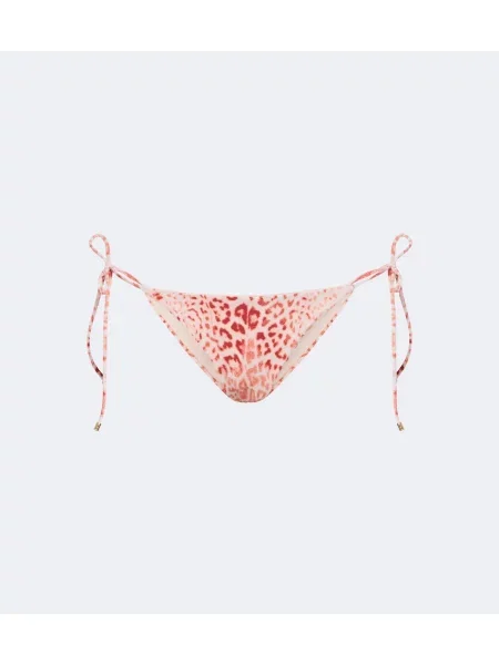 Bikini Roberto Cavalli cu imagine cu model leopard roz