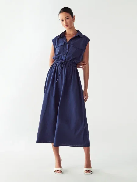 Willa Rochie tip bluză Sez închis albastru