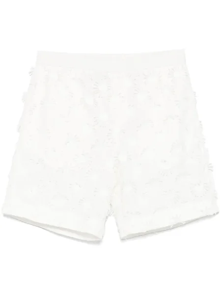 Kraťasy Msgm s výšivkou bílé