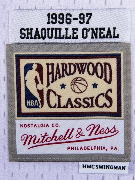 Cămașă Mitchell & Ness din jerseu alb