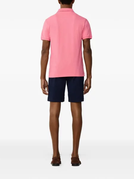 Scurt tricou polo Hackett London roz