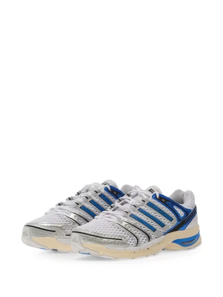 Gulerat fotbal pantaloni scurți Adidas din jerseu albastru