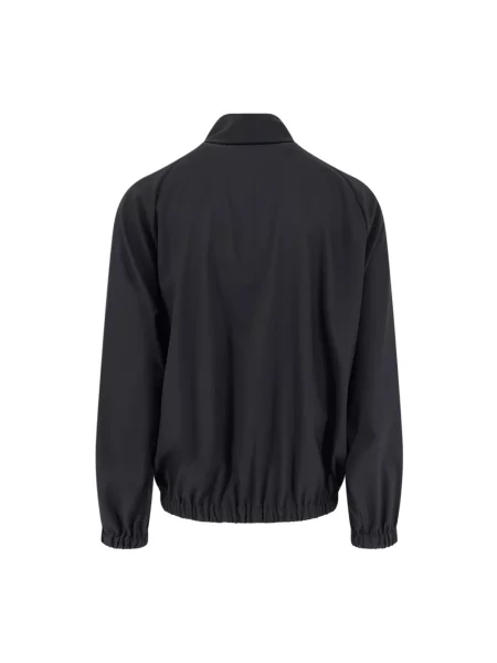 Kurtka bomber Seven Gauge wełniany czarny