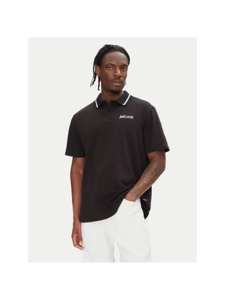 Just Cavalli Pólóing Regular Fit fekete