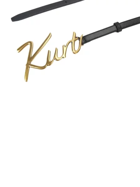 Curea Kurt Geiger London cu autograf negru