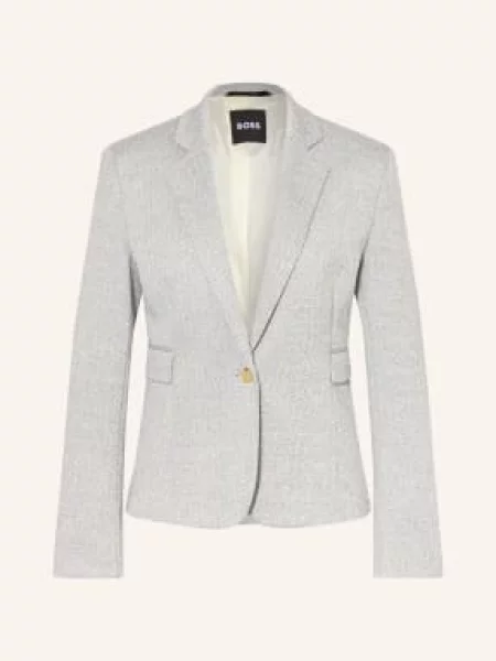 Boss Marynarka Z Dżerseju Jia grau szara