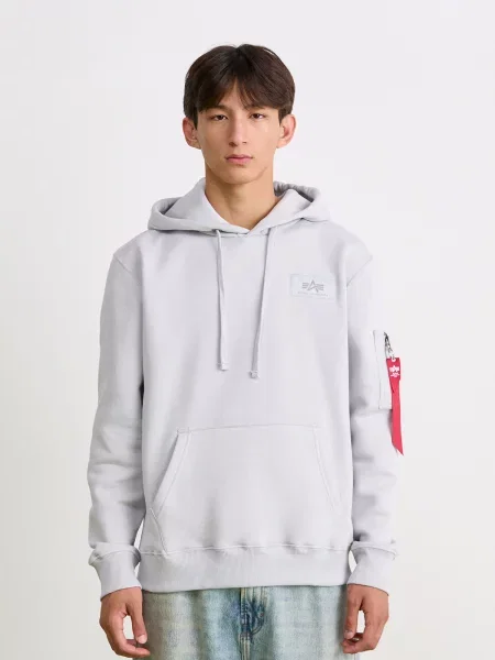 ALPHA INDUSTRIES Mikina svetložltá / kamenná / mätová čierna