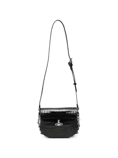Geanta crossbody Vivienne Westwood negru