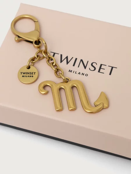 Twinset obesek za ključe kovinski Scorpio