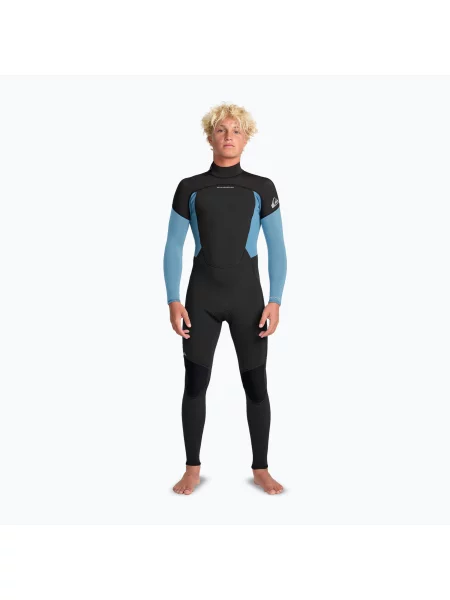 Costum de înot pentru bărbați Quiksilver Prologue+ mm Back Zip GBS cloud blue albastru