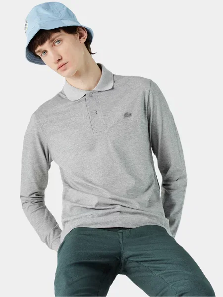 Lacoste Поло сірий