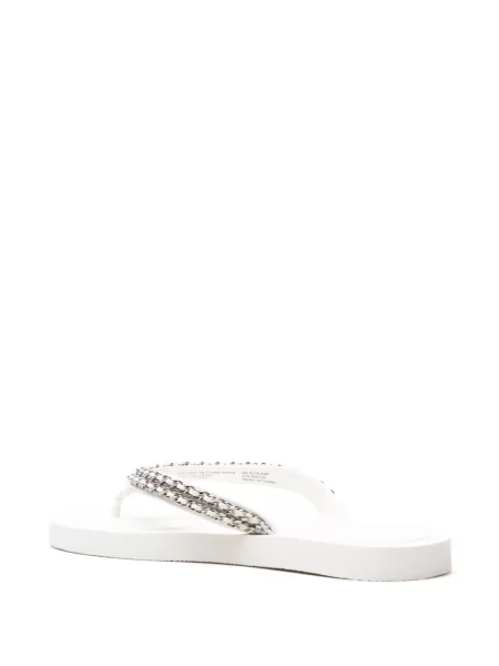 Șlapi Tory Burch alb