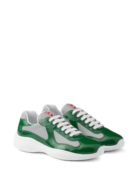 Sneakerși Prada verde