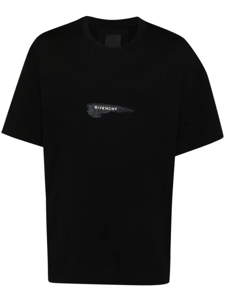Tricou Givenchy cu broderie negru