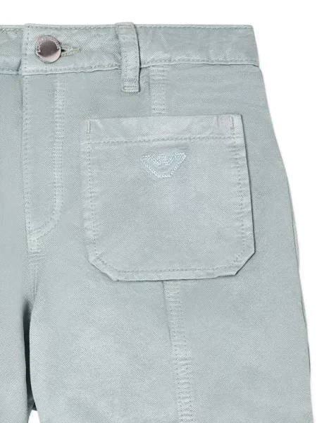 Szorty dziecięce Emporio Armani niebieskie