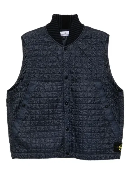 Vestă Stone Island cu strasuri albastru