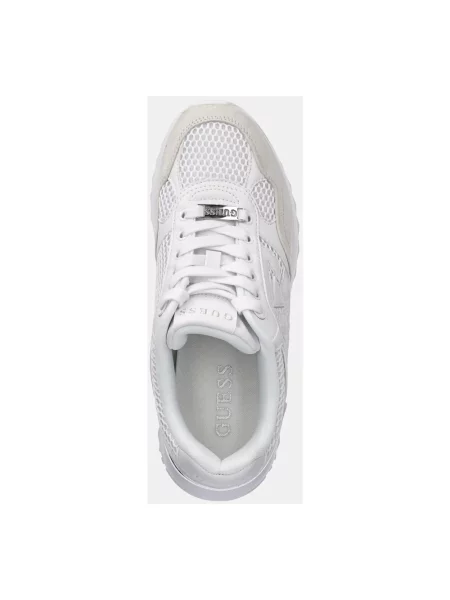 Sneakersy Guess skórzane białe