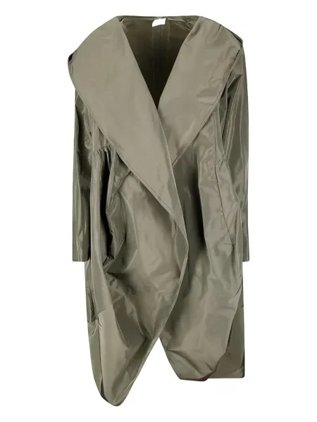 Trencz Hira z kapturem zielony