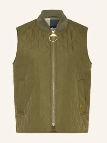 Barbour Kamizelka Pikowana Roeburn gruen zielona