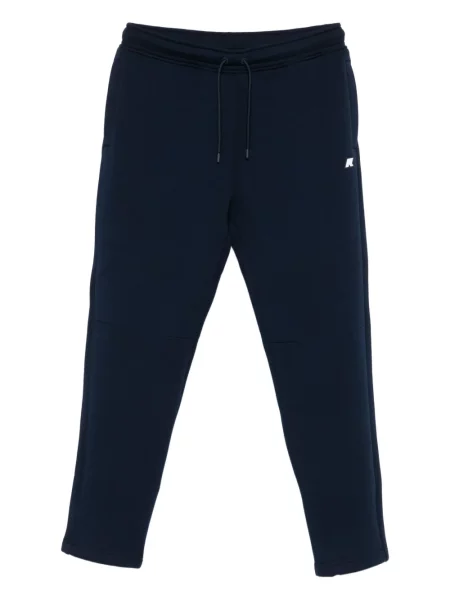 Pantaloni K-way alergare albastru