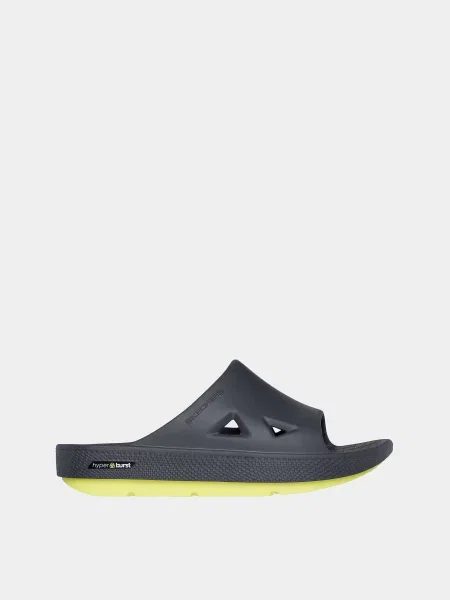 Шльопанці Skechers темно-сірий етиленвінілацетат ева сірі