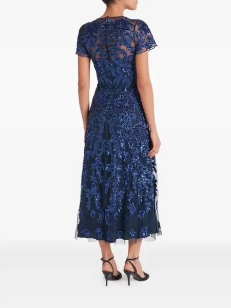 Костюм рокля Temperley London синьо