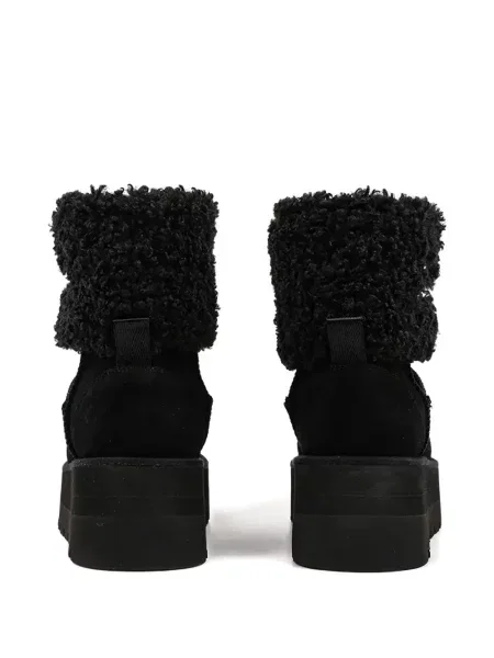 Botine Karl Lagerfeld cu platformă negru