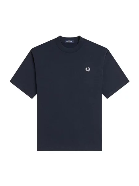 Tričko Fred Perry s potlačou čierna