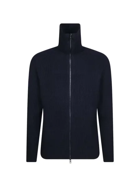 Cardigan Tagliatore tricotate albastru