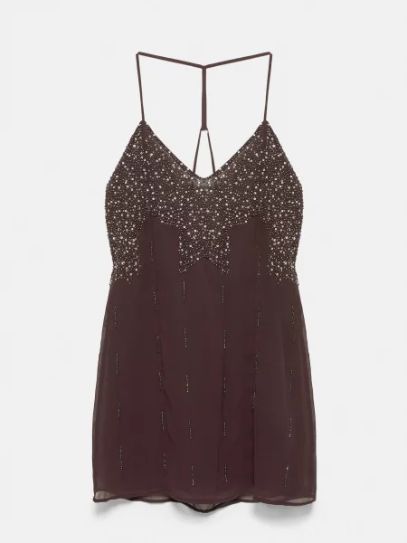 Pull&Bear Šaty červená
