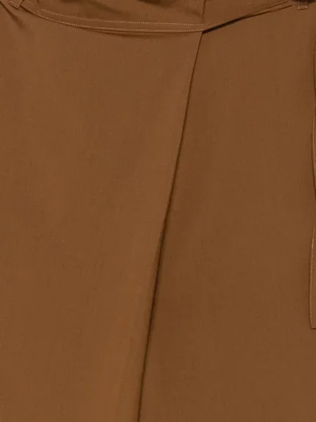 Pantaloni Alysi plic maro