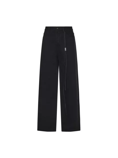 Spodnie Ann Demeulemeester czarne