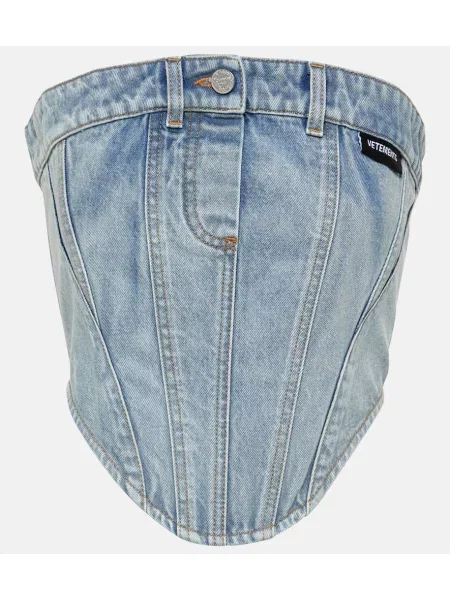 Top Vetements albastru