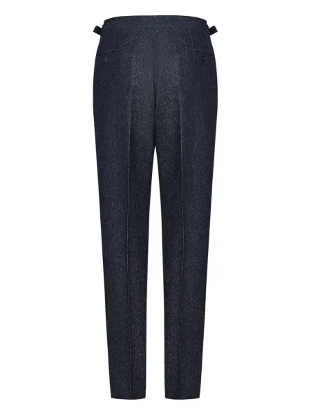 Pantaloni Franzese Collection de lână albastru