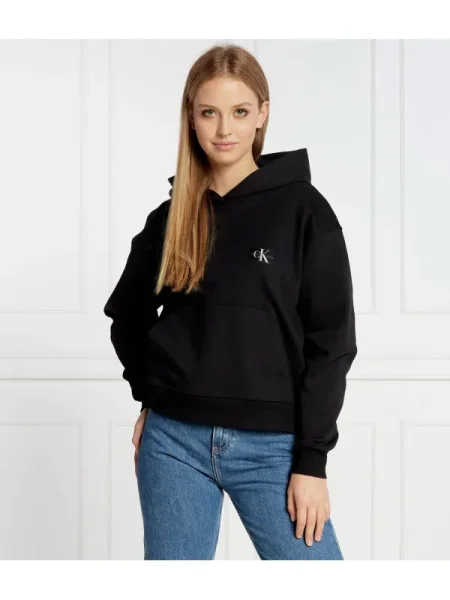 Bluză Calvin Klein Jeans negru
