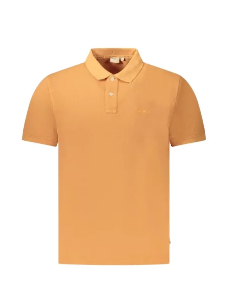 Scurt tricou polo Pepe Jeans portocaliu